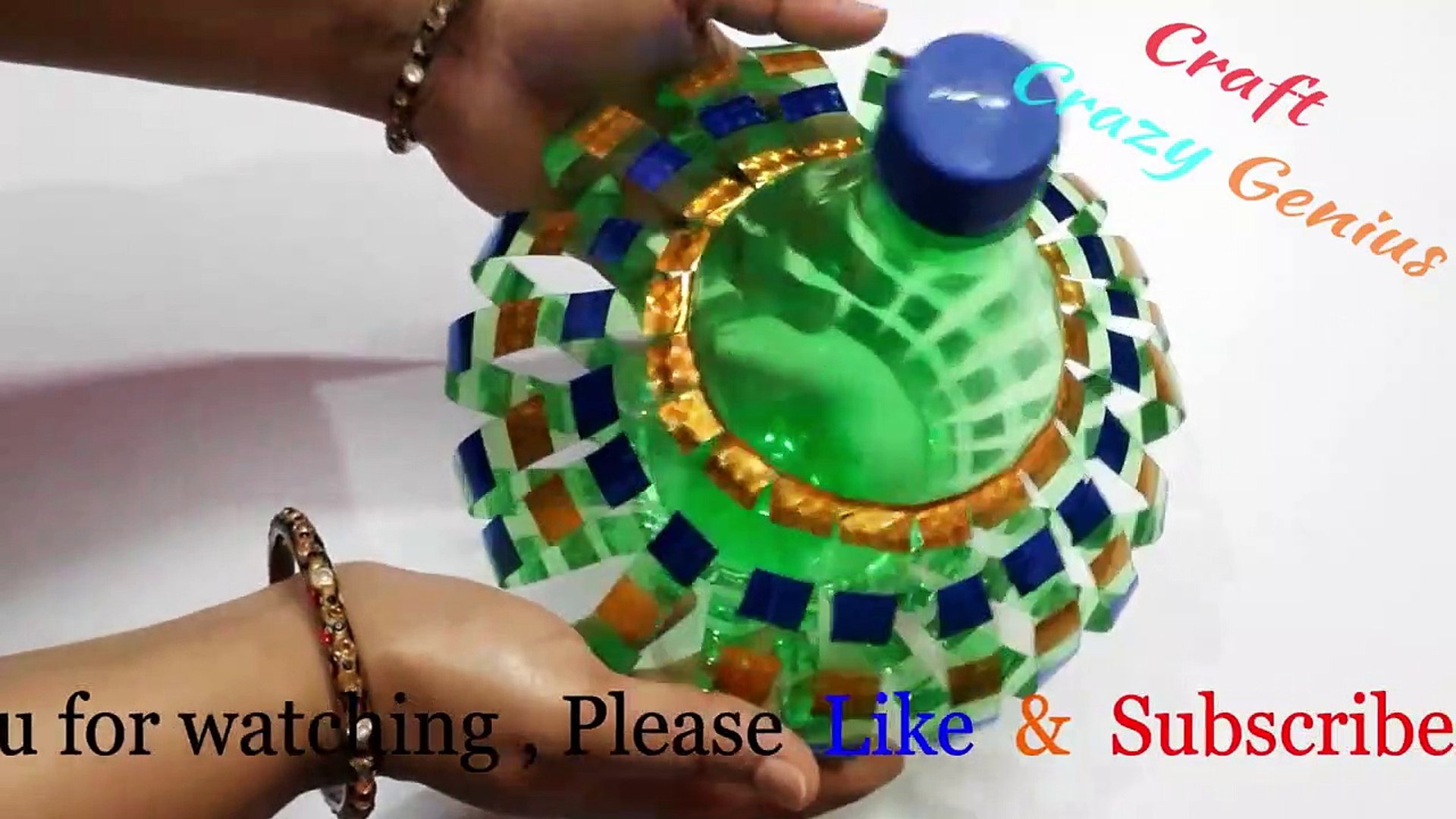DIY - Lantern/Tealight Holder from Waste plastic bottle at home| DIY Home  Decorations Idea - video Dailymotion