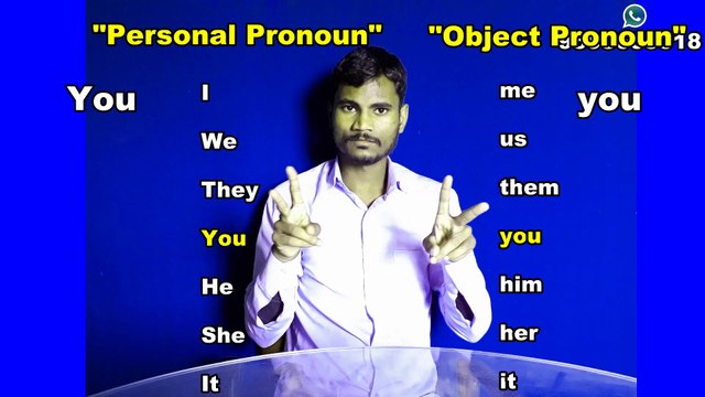 Leran English Grammer Day-67 || Mean:- you (Object Pronoun)