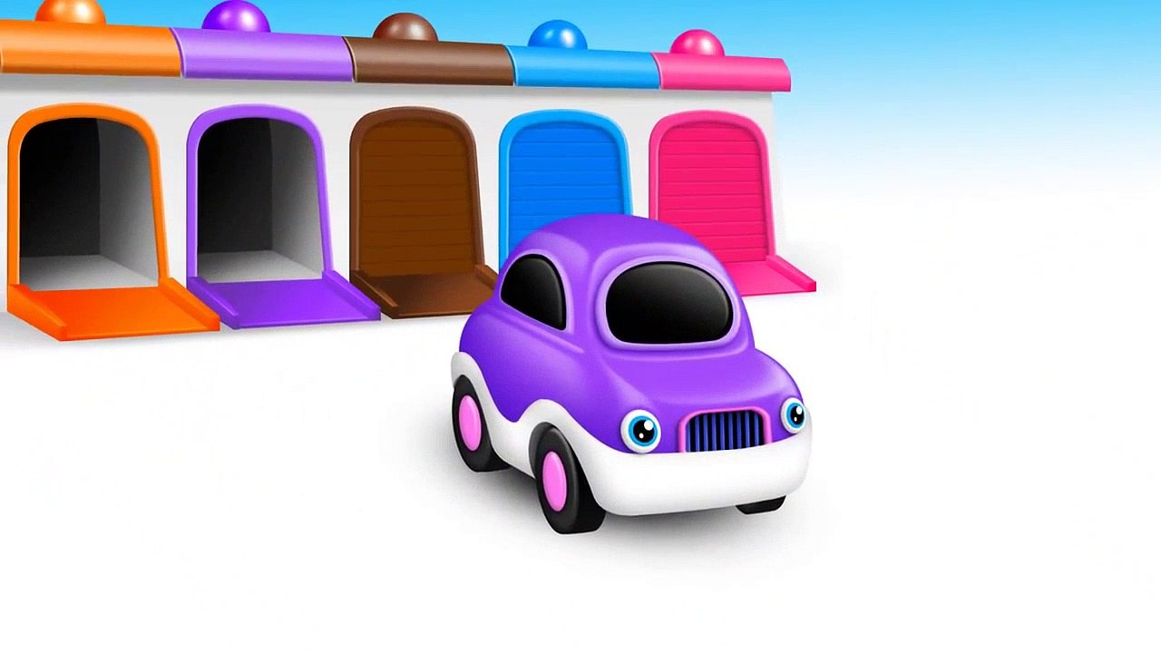 Colors for Children to Learn with Street Vehicles - Colours for Kids to Learn