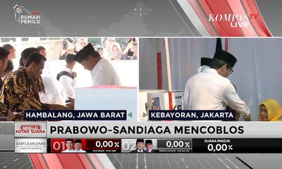 Prabowo-Sandi Nyoblos