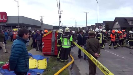 Seis muertos tras caer avioneta sobre casa en Chile