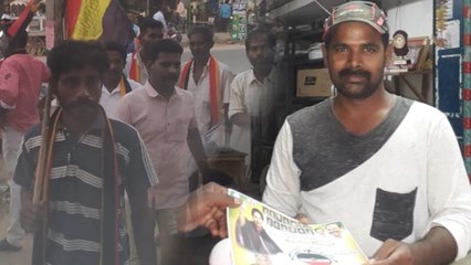 சின்னத்திற்கு மாநில பொதுக்குழு உறுப்பினர் சுமோசுரேஷ் தீவிர  வாக்கு சேகரிப்பு
