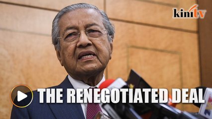 Video herunterladen: Dr Mahathir reveals details of ECRL renegotiation