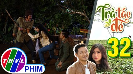 THVL | Trà táo đỏ - Tập 32[5]: Ông Trung lại đánh đuổi Hiếu mặc cho con gái mình cầu xin