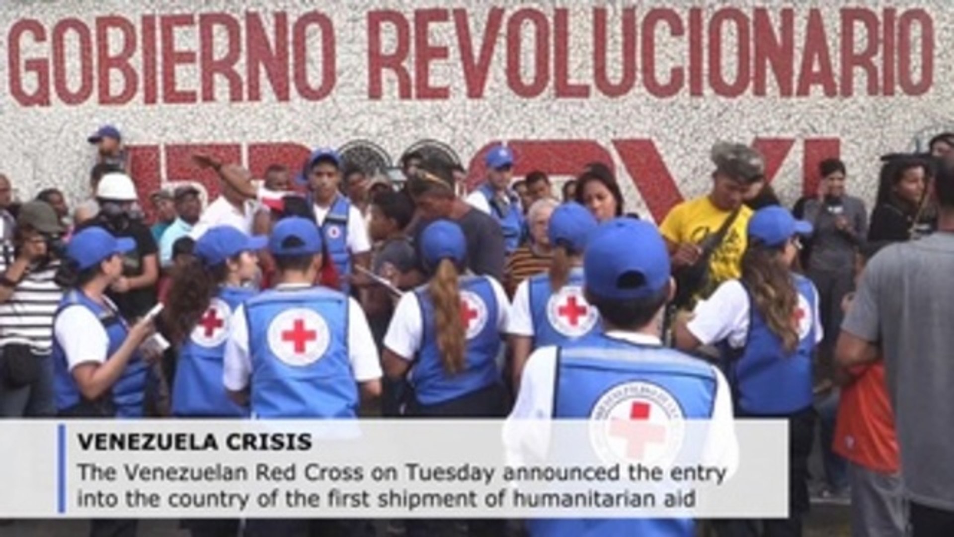 Red Cross: Electric generators in first humanitarian aid for Venezuela -  Vídeo Dailymotion