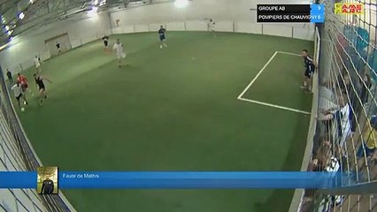 Faute de Mathis - GROUPE AB  Vs POMPIERS DE CHAUVIGNY  - 16/04/19 20:00 - LIGUE 2