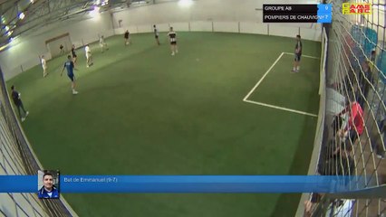 But de Emmanuel (9-7) - GROUPE AB  Vs POMPIERS DE CHAUVIGNY  - 16/04/19 20:00 - LIGUE 2