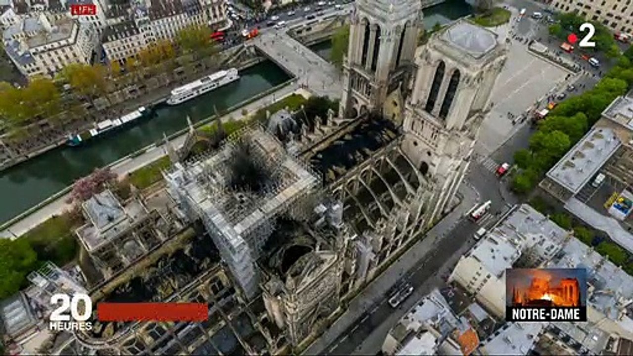 Notre  Dame de Paris défigurée après l'incendie : Les images qui bouleversent le coeur des Français