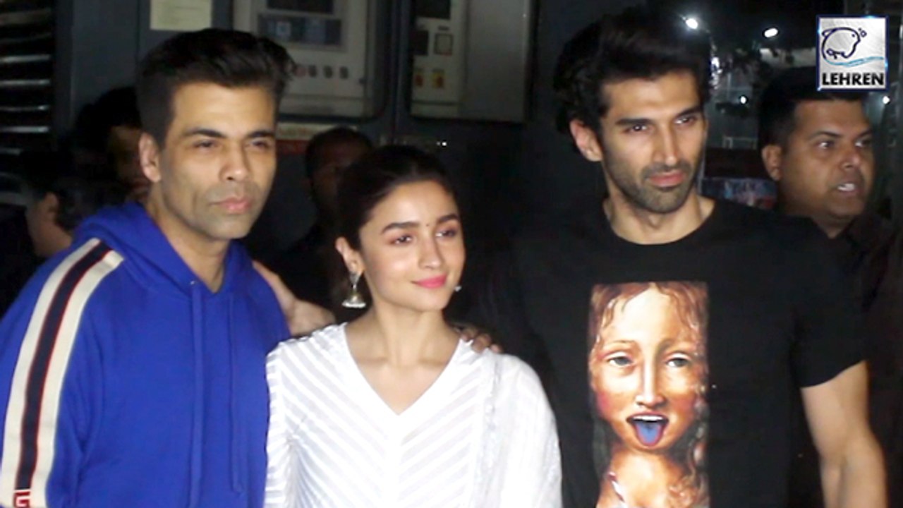 Kalank Special Screening | Alia Bhatt, Karan Johar, Aditya Roy Kapur