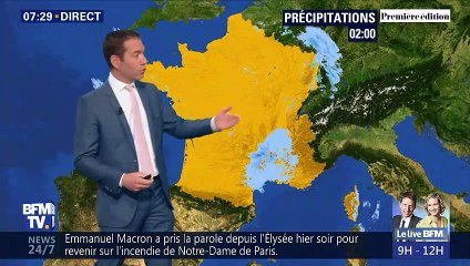 La météo pour ce mercredi 17 avril 2019