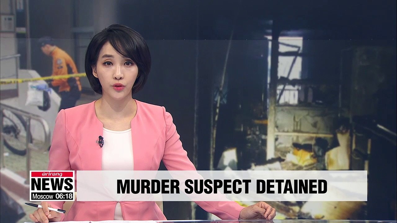 Police detain suspect on charges of murder, arson