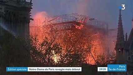 L'hommage bouleversant de France 3 à Notre Dame de Paris... avec l'aide de Victor Hugo