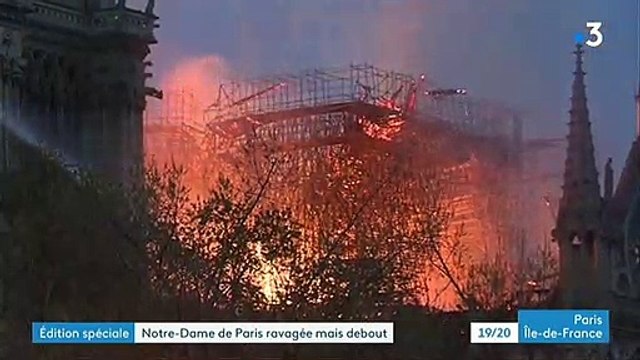 L'hommage bouleversant de France 3 à Notre Dame de Paris... avec l'aide de Victor Hugo