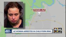 Arizona woman arrested in child porn ring