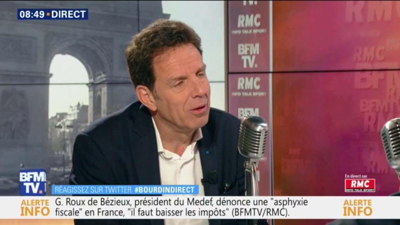 Pour Geoffroy Roux de Bézieux, le départ à la retraite à 62 ans "ne veut plus rien dire"