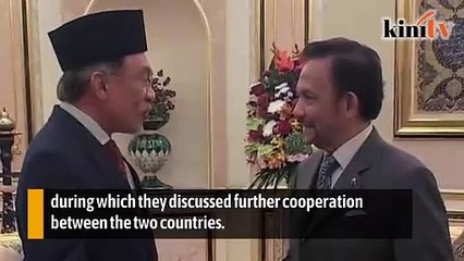 PM-in-waiting meets with Brunei sultan