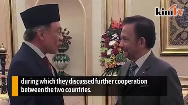 PM-in-waiting meets with Brunei sultan