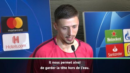 Quarts - Lenglet : "Messi invente toujours un but pour nous sauver"