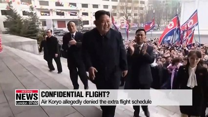 North Korea's Air Koryo schedules extra flight from Pyeongyang to Vladivostok next Tuesday