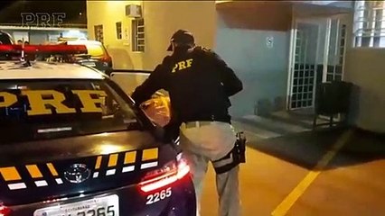 PRF prende em Tijucas do Sul-PR suspeito de matar ex-esposa a tiros em Guarapuava-PR