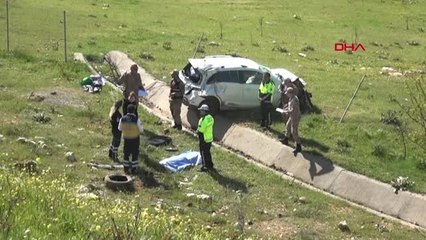 Gaziantep'te Trafik Kazası 1 Ölü, 3 Yaralı