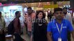Kesari movie actor Akshay Kumar with wife Twinkle Khanna spotted at Mumbai Airport