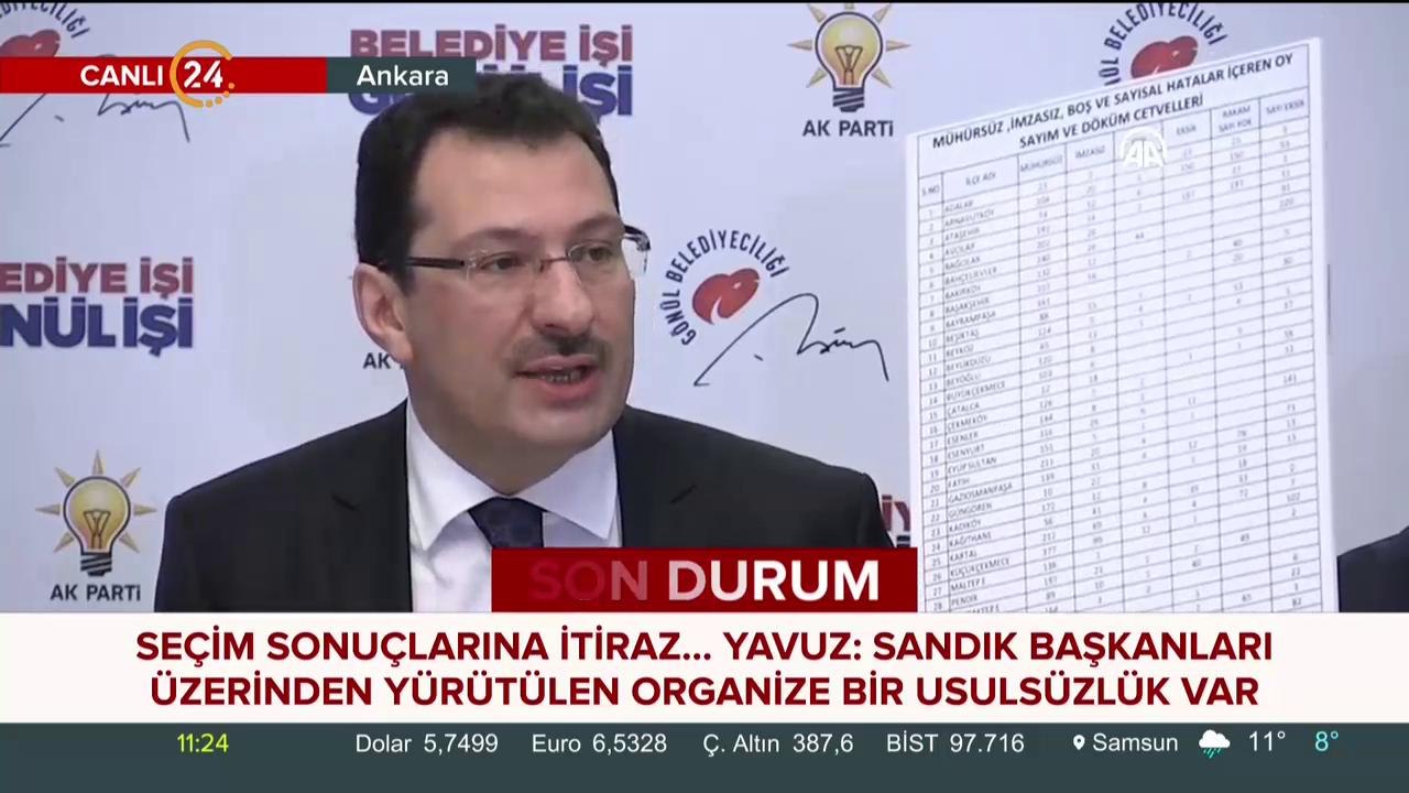 İstanbul'da seçim iptali