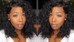 Doubleleafwig-Start to Finish- How to Customize a Big Wig Cap, 6 inch parting, Natural Curly Hair