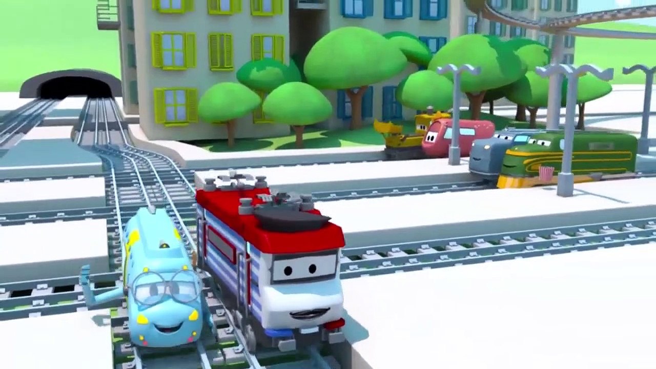 Troy le Train -  Troy ouvre un CINEMA à Train Ville - La Ville des Voitures