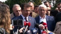 İmamoğlu, 8. Cumhurbaşkanı Turgut Özal'ı vefatının yıl dönümünde kabri başında andı