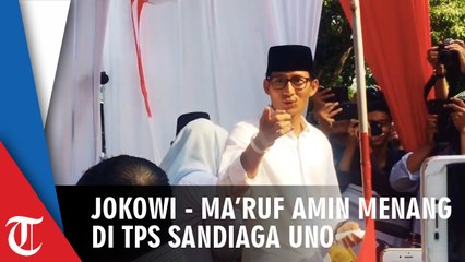 Jokowi-Ma’ruf Menang di TPS Sandiaga