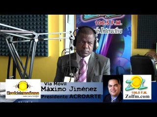 Máximo Jiménez pres. ACROARTE habla sobre el caso familia Casandra en Elsoldelamañana, Zolfm.com