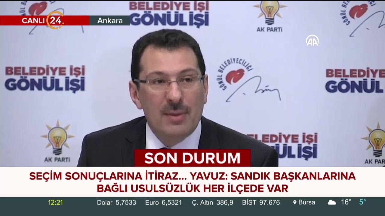 İstanbul'da seçim iptali