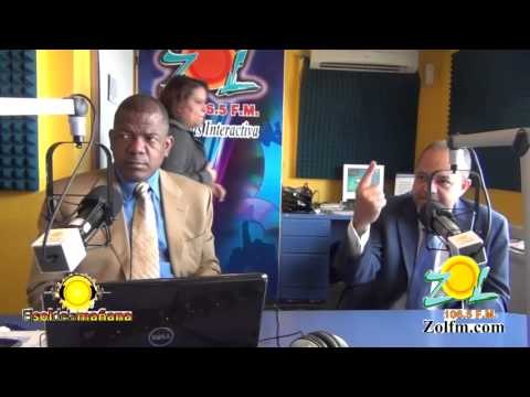 Dr. Feliz Hernandez dir. hosp. Ney Arias Lora en Elmismogolpe con Jochy