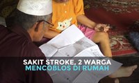 Sakit Stroke, 2 Warga Mencoblos di Rumah