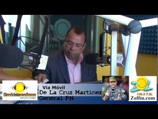 Llamada del General de La Cruz Martinez habla caso asesinato San Francisco en Elsoldelamanana