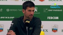 ATP - Rolex Monte-Carlo 2019 - Novak Djokovic : sa réponse au podcast de Janko Tipsarevic sur son poste de Président du Conseil des joueurs !
