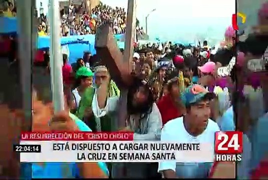 Semana Santa 2019: 'Cristo Cholo' espera autorización para subir al cerro San Cristóbal