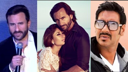 Saif Ali Khan reacts on Ajay Devgan's De De Pyaar De dialogue on age gap| FilmiBeat