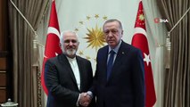 Cumhurbaşkanı Erdoğan, İran Dışişleri Bakanı Muhammed Cevad Zarif’i kabul etti