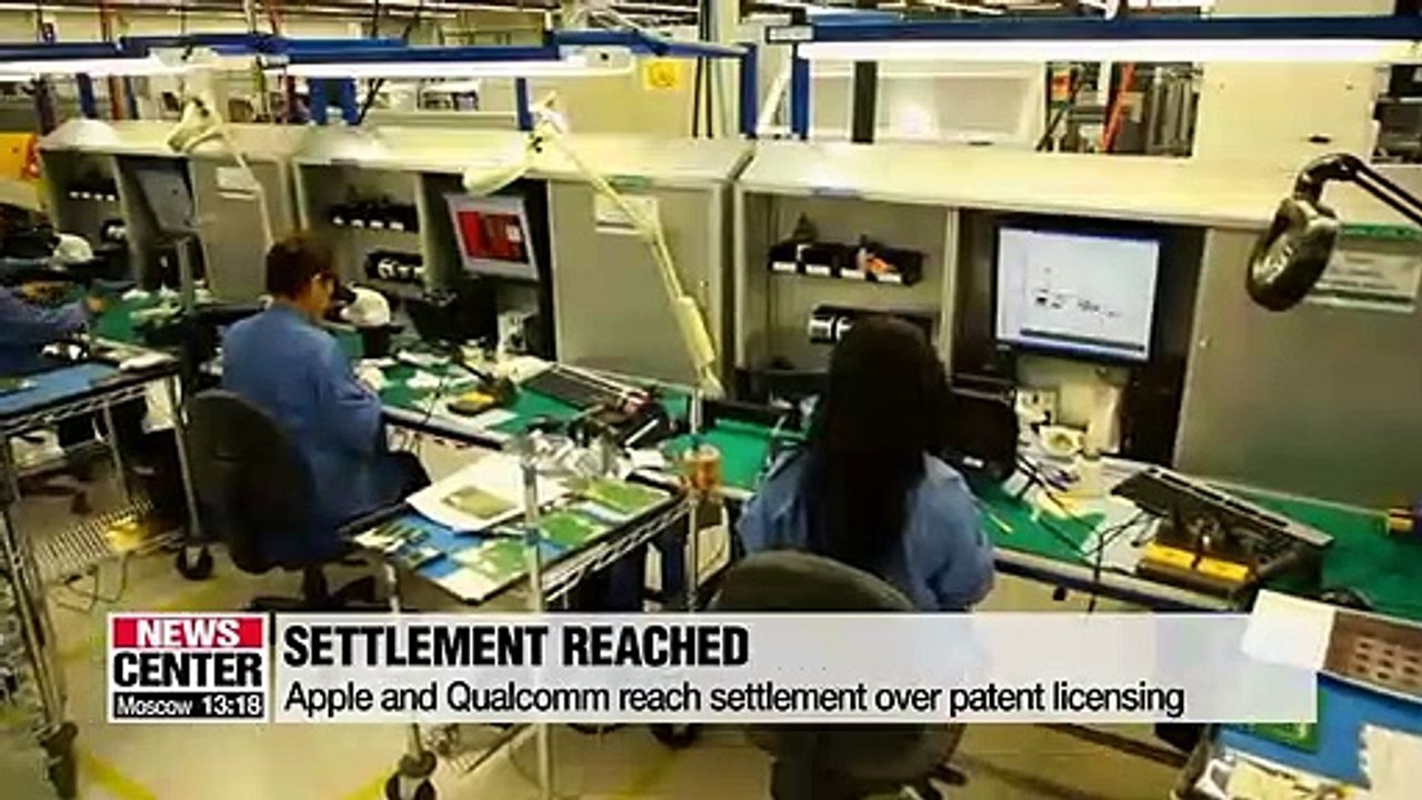 Apple, Qualcomm reach settlement over royalty lawsuits