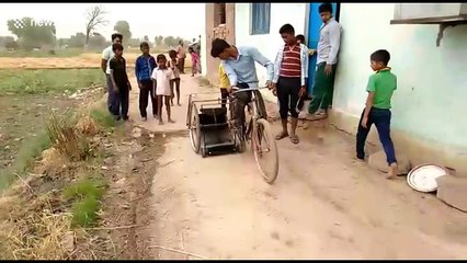 Indian high schooler designs machine to pick up street rubbish out of scrap