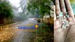 Rain in Bangalore: பெங்களூர் பகுதியில் திடீரென பெய்த ஆலங்கட்டி மழை- வீடியோ