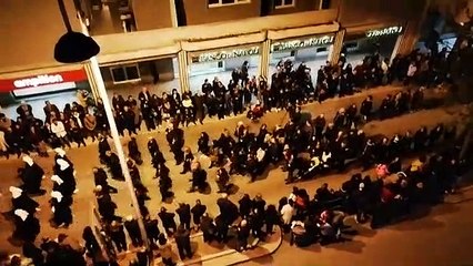 Processione ad Andria - le straordinarie immagini dall'alto e la diretta televisiva