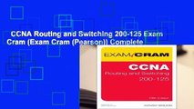 CCNA Routing and Switching 200-125 Exam Cram (Exam Cram (Pearson)) Complete