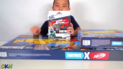 NERF Elite Fortnite AR-L Motorisierte Blaster-Battle-Spaß Mit CKN Spielzeug