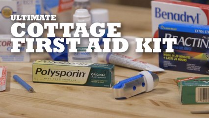 Create the ultimate cottage first aid kit