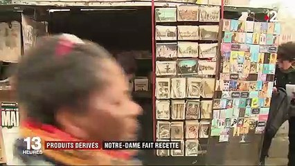 Notre-Dame de Paris : les produits dérivés font recette