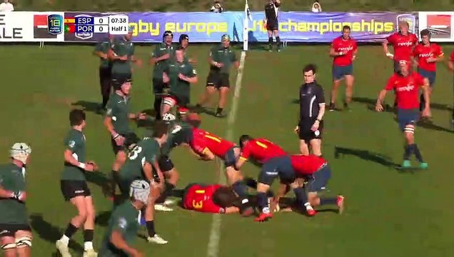 REPLAY SPAIN/PORTUGAL - RUGBY EUROPE U18 CHAMPIONSHIP 2019 - KALININGRAD