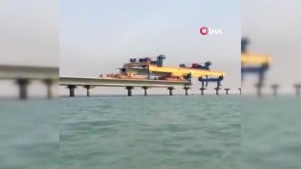 Mısır'ı Kızıldeniz Üzerinden Suudi Arabistan'a Bağlayacak Köprünün İnşası Hızla Sürüyor